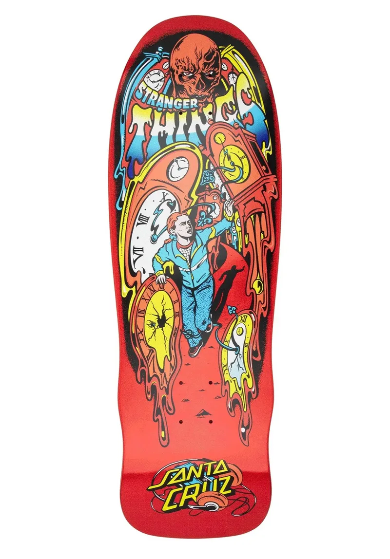 X Stranger Things Grabke Max Melting Clock